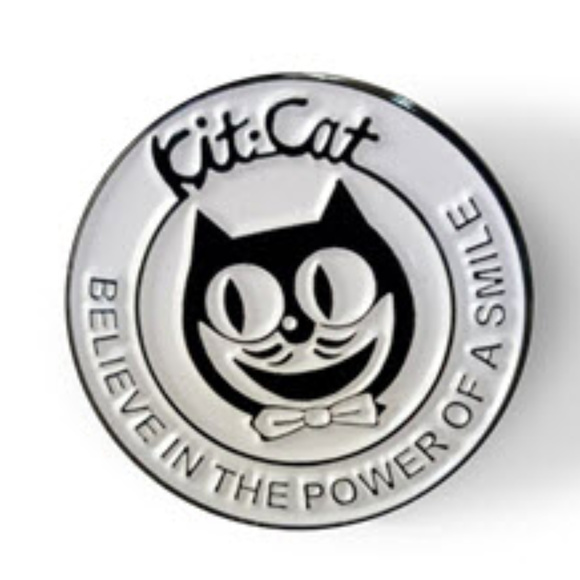 Kit-Cat Klock enamel pin kit cat clock - Picture 2 of 2